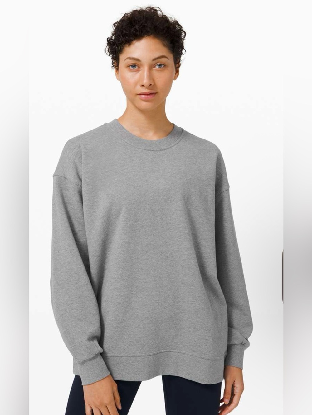 lululemon athletica Women's Crewneck Sweatshirt - Gray
